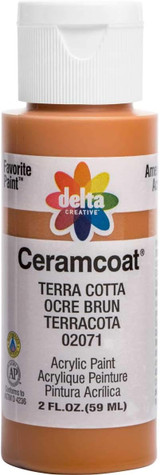Ceramcoat Acrylic Paint, Terra Cotta, 2 oz - 1 Pkg