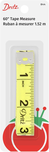 Tape Measure, Yellow, 5/8"X60" - 1 Pkg