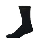 Diabetic Bamboo Crew Sock, Black - 2 pkgs