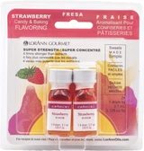 Twin Pack Flavoring Oils, Candy/Baking, Strawberry, 2X.125 - 1 Pkg