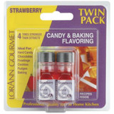 Twin Pack Flavoring Oils, Candy/Baking, Strawberry, 2X.125 - 1 Pkg