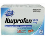 Premier Value Ibuprofen Tablets - 50ct