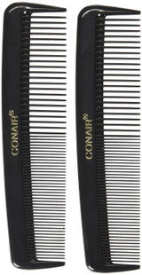 Pocket Combs-Hard Rubber, Black, 2 Ct - 1 Pkg