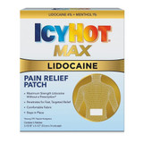 Icy Hot Lidocaine Patches Plus Menthol Max Strength - 5 ct