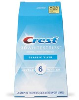 Crest 3D White Whitestrips Dental Whitening Kit Classic Vivid - 10 each