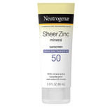 Neutrogena Sheer Zinc Dry-Touch Sunscreen SPF 50 - 3 oz