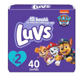 Luvs Ultra Leakguard Diapers Size 2, 12-18 LBS - 2 packs of 40