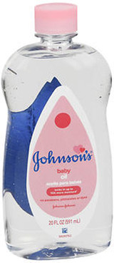 Johnson & Johnson Baby Oil - 20 oz