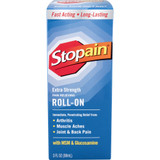 Stopain Extra Strength Pain Relieving Roll-On - 3 oz