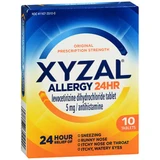 Xyzal Allergy 24 Hour - 10 Tablets