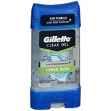 Gillette Anti-Perspirant/Deodorant Clear Gel Power Rush - 3.8 oz