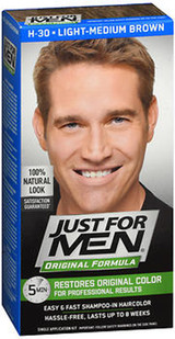 Just For Men Original Formula Haircolor Light Medium Brown H-30