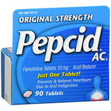 Pepcid AC Tablets Original Strength - 90 ct