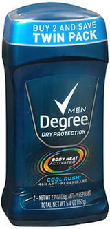 Degree Men Dry Protection Anti-Perspirant Cool Rush - 5.4 oz