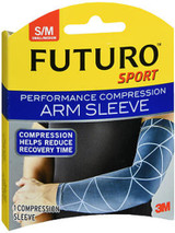 Futuro Sport Performance Compression Arm Sleeve Small/Medium - 1 ea