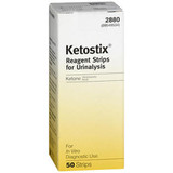 Ketostix Reagent Strips for Urinalysis, Ketone Test  - 50 ct Ketostix Reagent Strips for Urinalysis, Ketone Test  - 50 ct