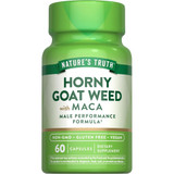 Nature's Truth Horny Goat Weed with Maca Dietary Supplement - 60 Capsules