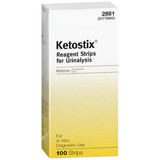 Ketostix Reagent Strips for Urinalysis, Ketone Test - 100 ct
