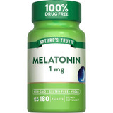 Nature's Truth Melatonin 1 mg Dietary Supplement - 180 Tablets