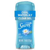 Secret Antiperspirant/Deodorant Clear Gel Waterlily - 2.6 oz