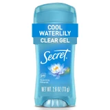 Secret Antiperspirant/Deodorant Clear Gel Waterlily - 2.6 oz