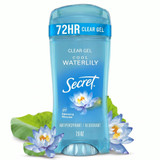 Secret Antiperspirant/Deodorant Clear Gel Waterlily - 2.6 oz