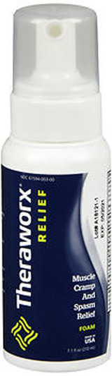 Theraworx Muscle Cramp and Spasm Relief Foam - 7.1 oz