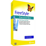FreeStyle Precision Neo Blood Glucose Test Strips - 50 ct