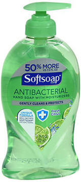 Softsoap Antibacterial Hand Soap With Moisturizers Fresh Citrus - 11.25 oz
