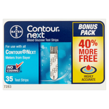 Contour Next Blood Glucose Test Strips - 35 Strips