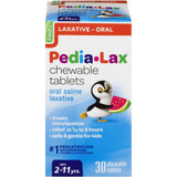 Fleet Pedia-Lax Chewable Tablets, Watermelon Flavor for Children - 30 Ct