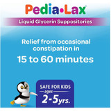 Fleet Pedia-Lax Liquid Glycerin Suppositories - 6 Each