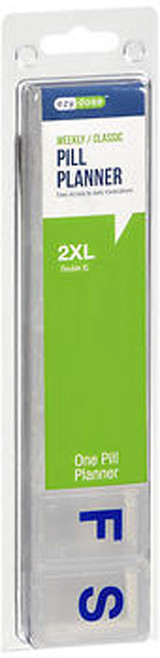 Ezy Dose Jumbo 7-Day Pill Reminder - 1 ea. #67198