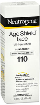 Neutrogena Age Shield Face Oil-Free Lotion Sunscreen SPF 110 - 3 oz