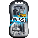 Bic Flex 4 Disposable Shavers Sensitive Skin - 3 Pack