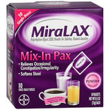 MiraLAX Powder Packets - 10 ct