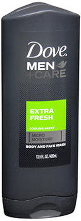 Dove Men+Care Body and Face Wash Extra Fresh  - 13.5 oz