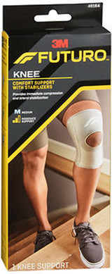 FUTURO Comfort Support With Stabilizers Knee Moderate Support Medium 46164