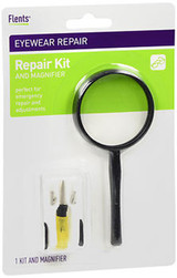 Flents Eyeglass Repair Kit and Magnifier - 1 Kit