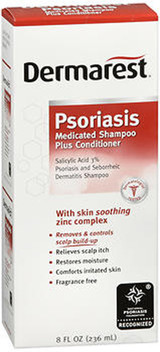 Dermarest Psoriasis Medicated Shampoo Plus Conditioner - 8 oz