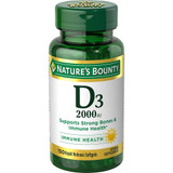 Nature's Bounty D3-2000 IU Super Strength - 150 Softgels Nature's Bounty D3-2000 IU Super Strength - 150 Softgels