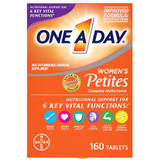 One A Day Women's Petites Multivitamin/Multimineral Supplement - 160 Tablet