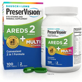 Bausch + Lomb PreserVision Eye Vitamin & Mineral Supplement Softgels - 100 ct