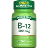 Nature's Truth B-12 500 mcg - 120 Tablets