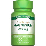 Nature's Truth Magnesium 250 mg Dietary Supplement - 100 Coated Caplets