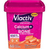 Viactiv, Calcium Plus D, Soft Chews, Caramel - 60 soft chews