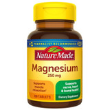 Nature Made Magnesium 250 mg Tablets - 100 ct