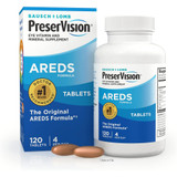 PreserVision Eye Vitamin and Mineral Supplement, AREDS - 120 Tablets
