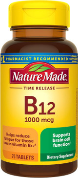 Nature Made Vitamin B-12 1000 mcg - 75 Tablets