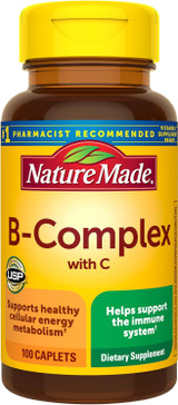 Nature Made B-Complex With Vitamin C Caplets - 100 ct